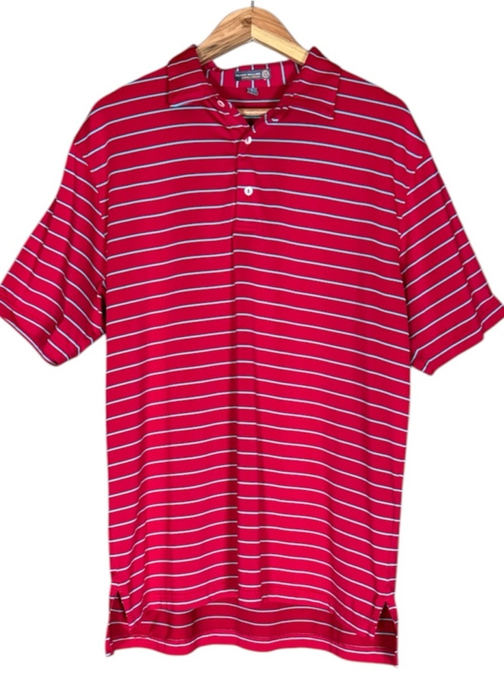 Peter Millar Summer Comfort striped polo shirt Size Large